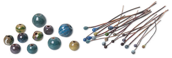 Enamel beads